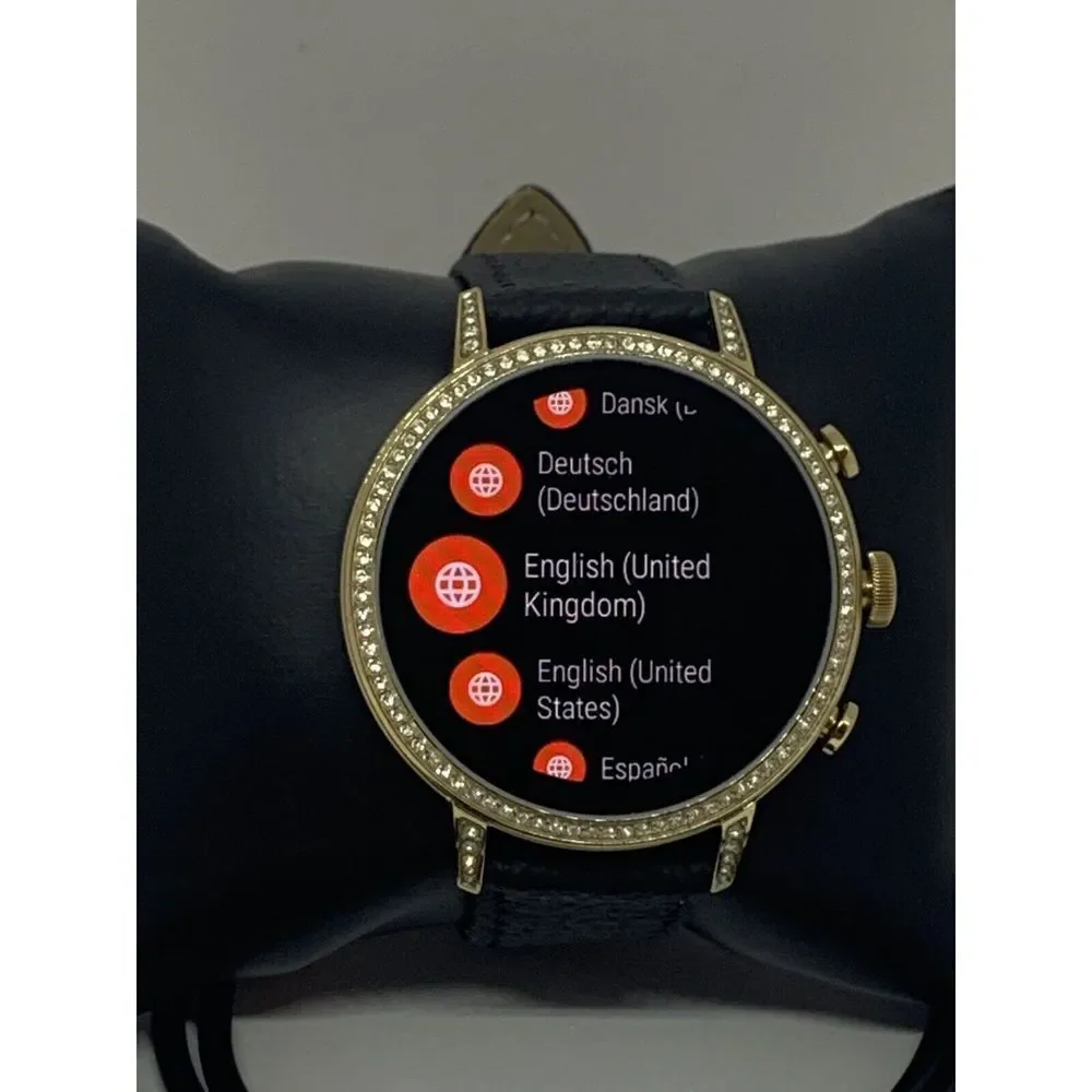 Fossil Gen 4 Authentic Digital Dial Smart Watch Custom Band FTW6012 QT496